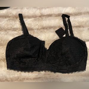 Auden Wireless Bra - black. Size 3X.